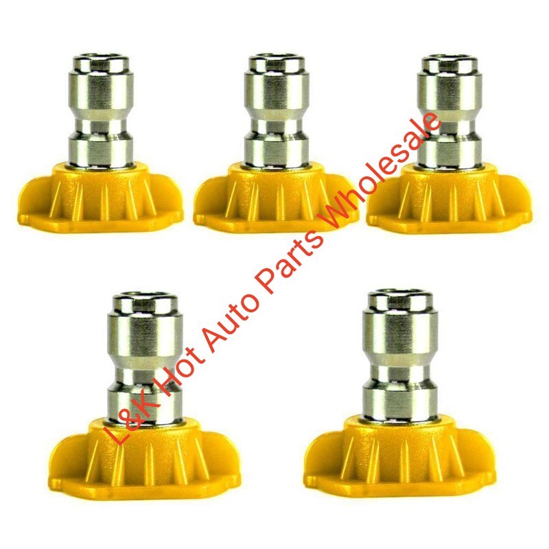 1-5Pcs Pressure Washer Spray Tips Nozzles High Power Kit Quick Connect 1/4″ Set