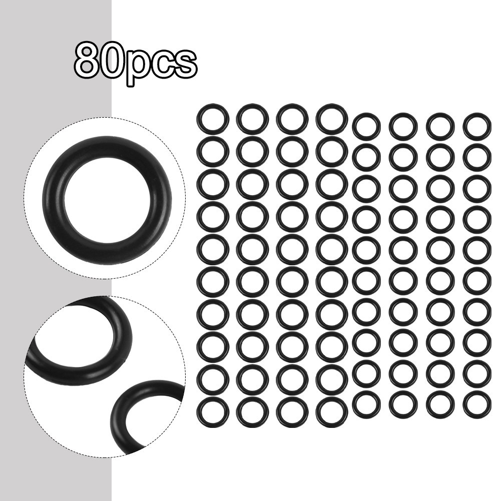 80 Pcs/Set 1/4 M22 + 3/8 O Rings For Pressure Washer Hose Quick Disconnect Kits