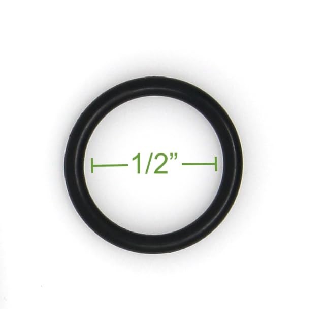Professional-Grade O-Rings for Power Washers – 24-Pack, 1/2″ ID & 400°F Rated