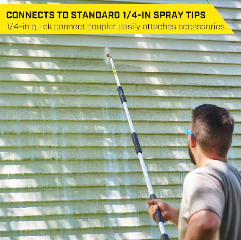 SurfaceMaxx 9-ft Pressure Washer Extension Wand # 2637678 Free US Shipping
