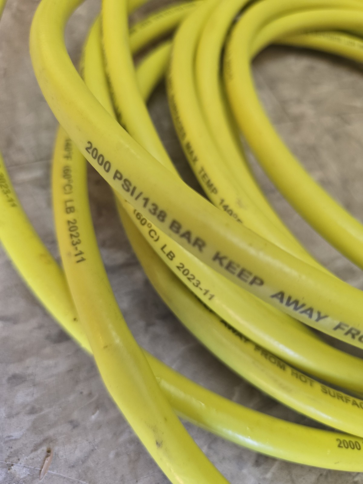 OEM Ryobi 40V Pressure Washer hose -1/4″ 2000 PSI 25′ Hose – For RY40PW15VNM