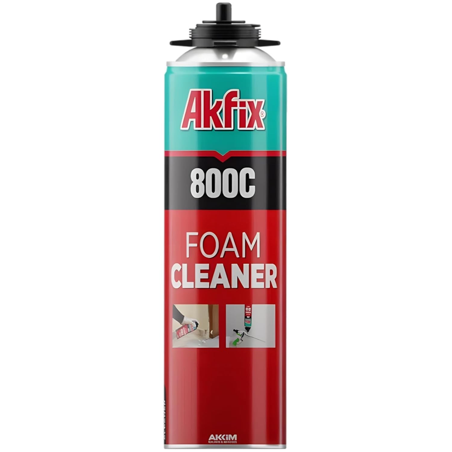 Eco-Friendly 800C Foam Gun Cleaner – 16.9 oz Sealant Remover for Easy Clean-Up