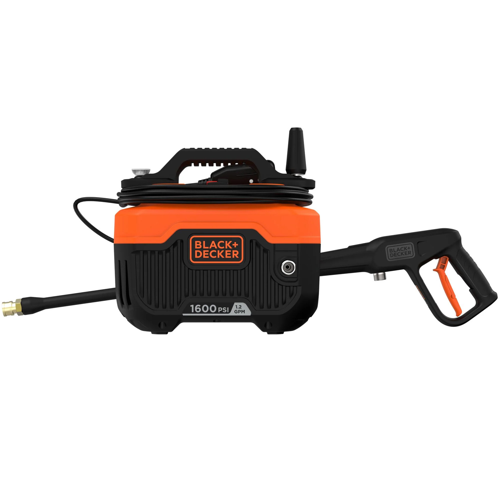 BLACK+DECKER Electric Cold Water Pressure Washer (1,600 Max PSI)- BEPW1600