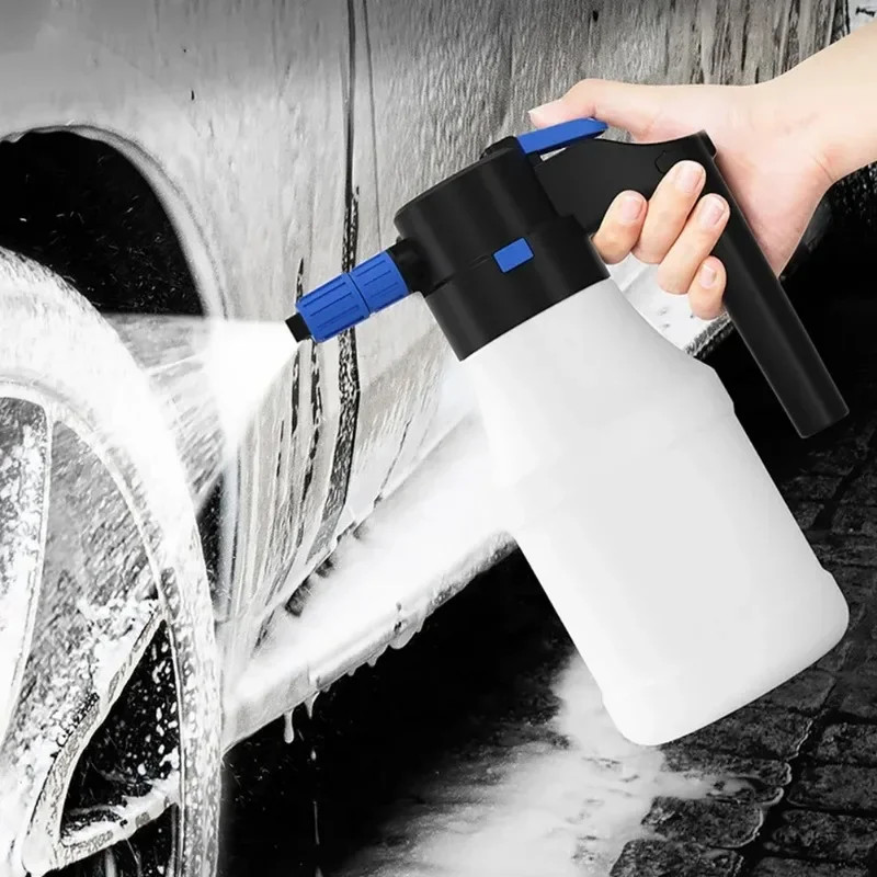 2300Mah USB Rechargeable Electric Snow Foam Sprayer – Car Wash Spray Bottle with