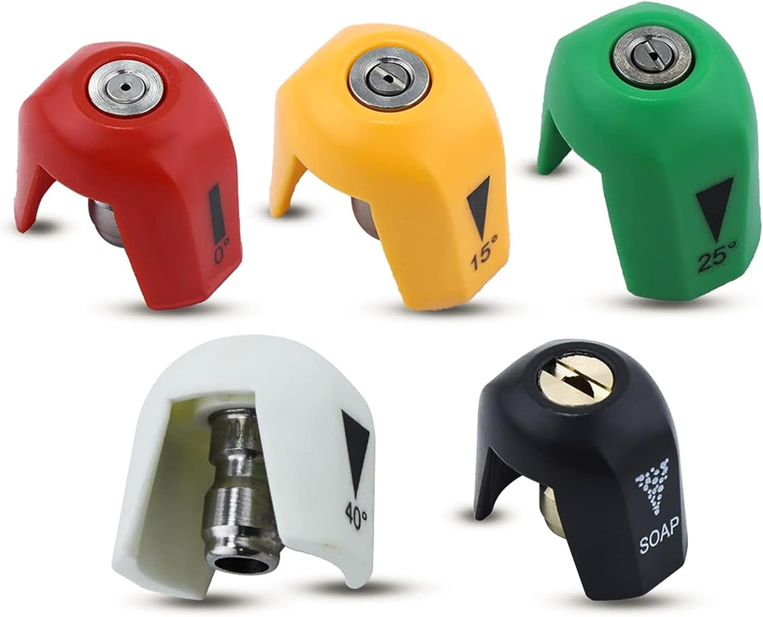 Quick Connect Spray Tips for Sun Joe SPX 3000 Series Pressure Washer Nozzle Set