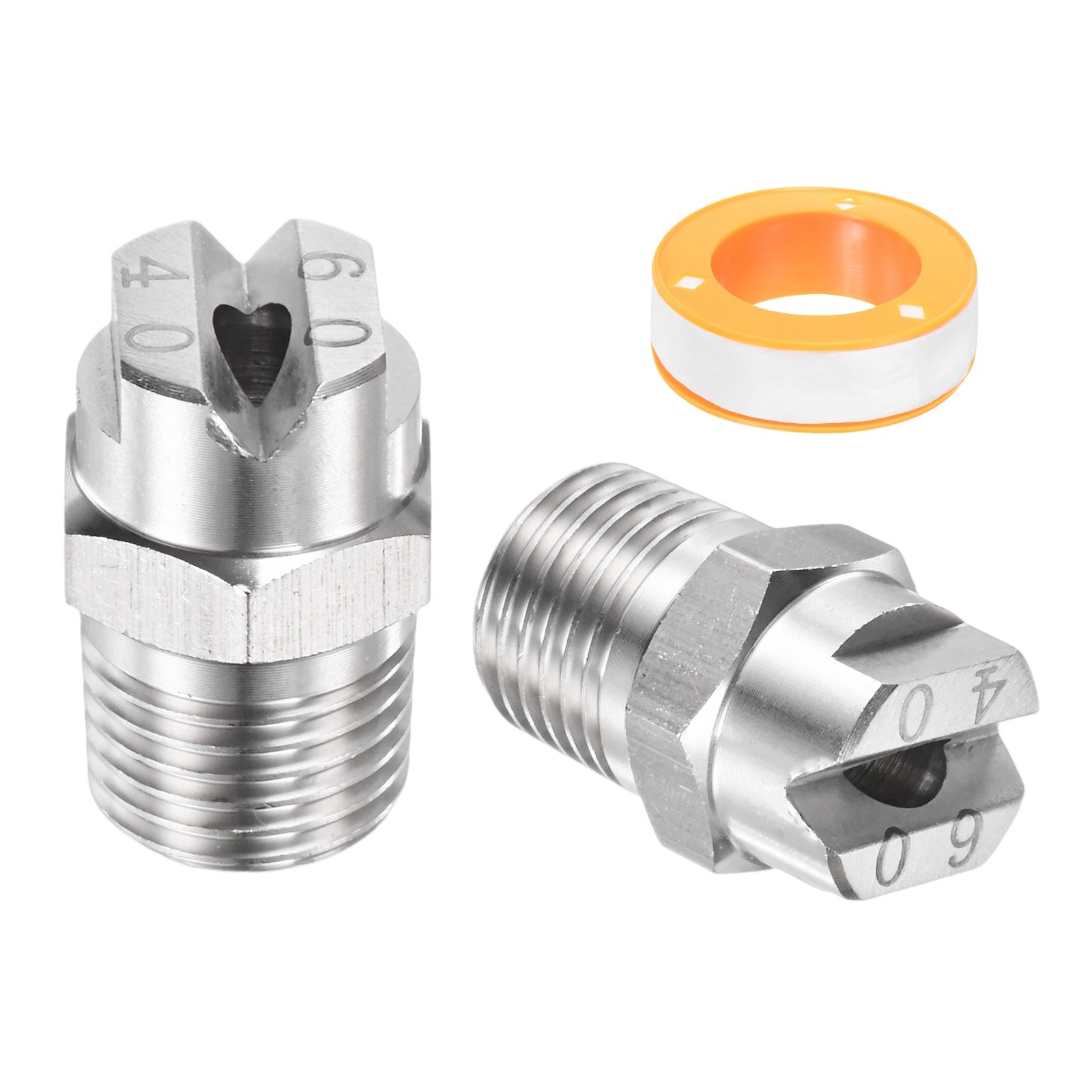 1/4″BSP 60° Flat Fan Spray Tip [3PCS] – Pressure Washer Nozzles [4MM]