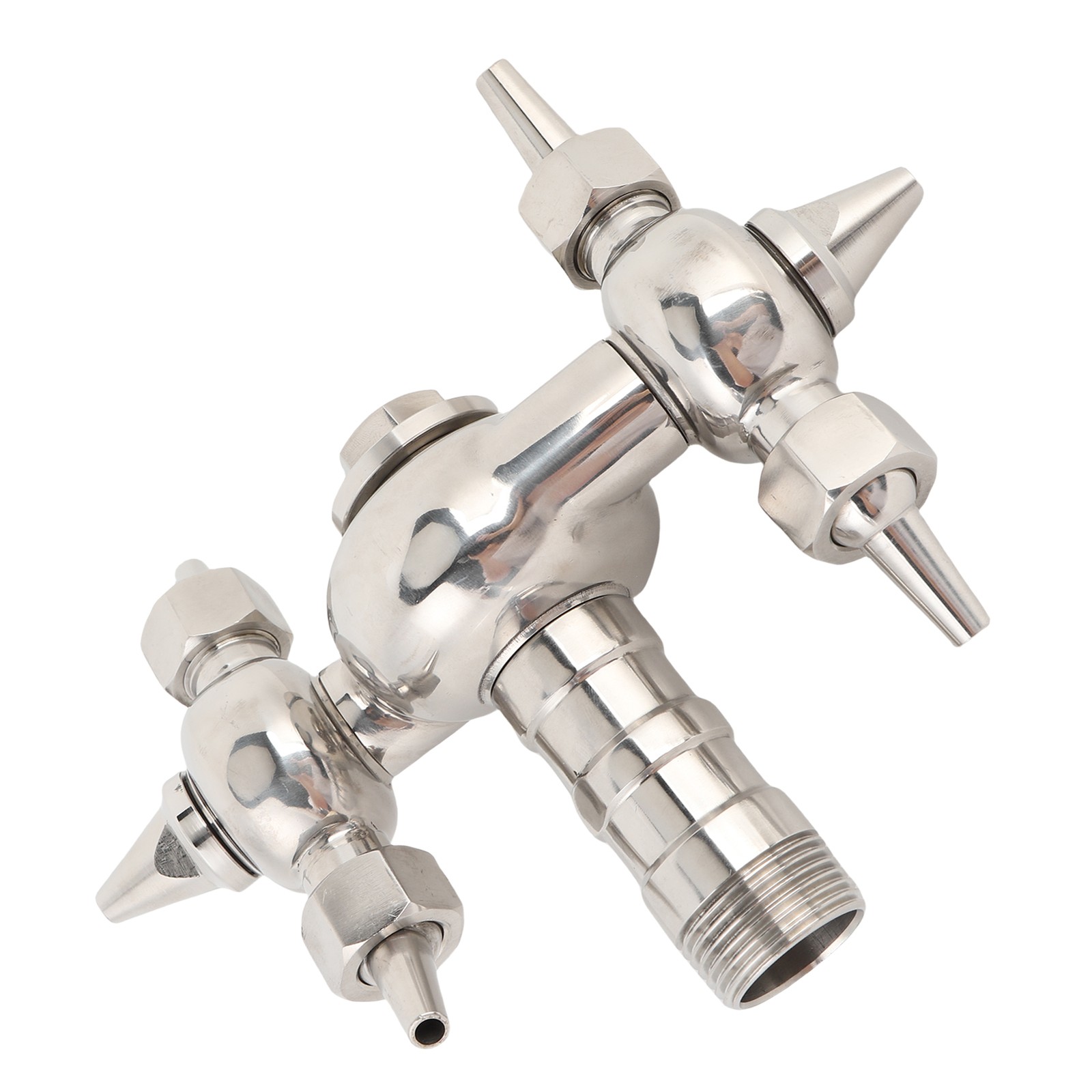 Powerful 360° Cleaning Spray Ball Canister For Tanks Stainless Steel Use