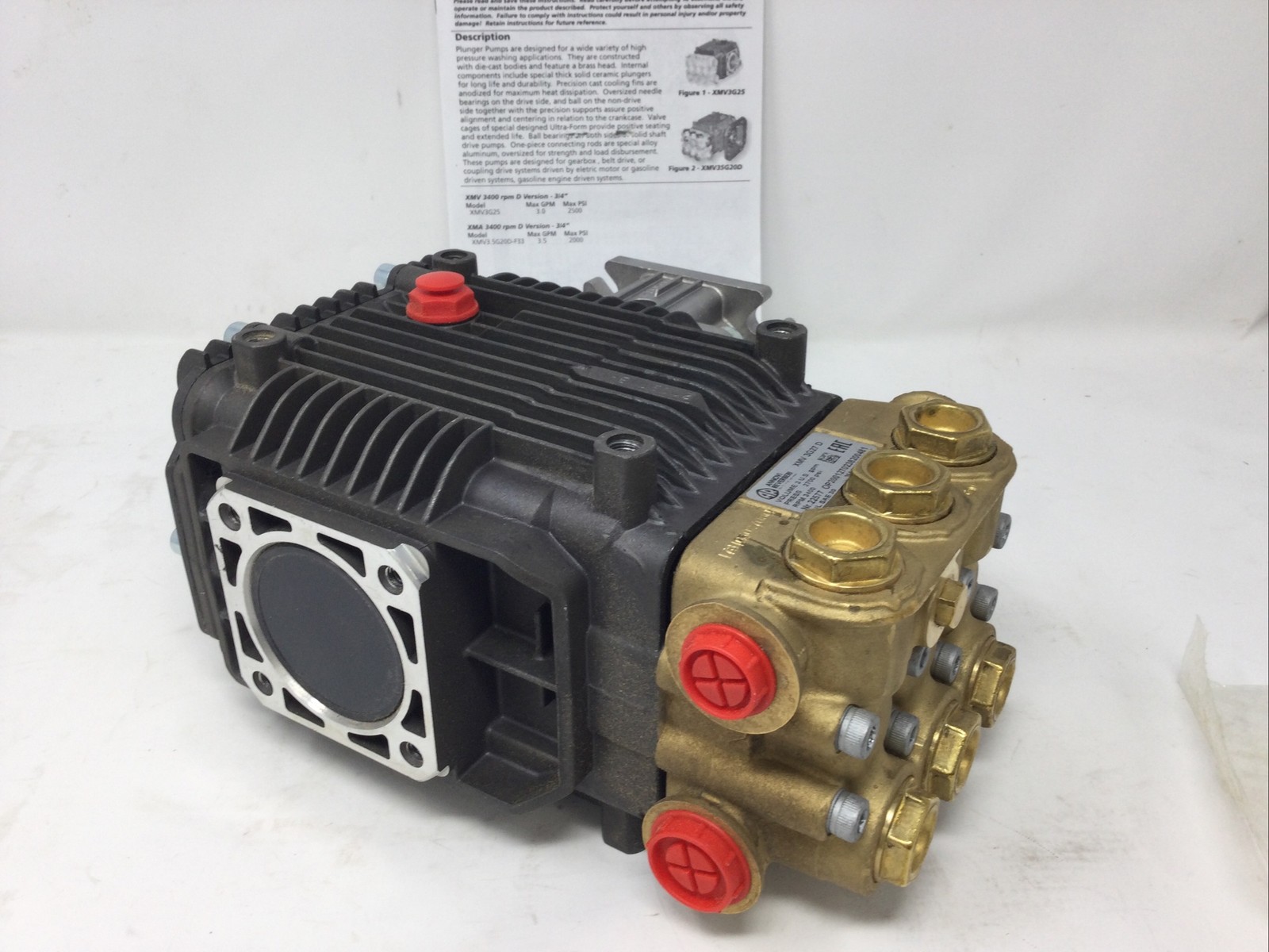 Annovi Reverberi (AR) Plunger Pump RTR-XMV3G27
