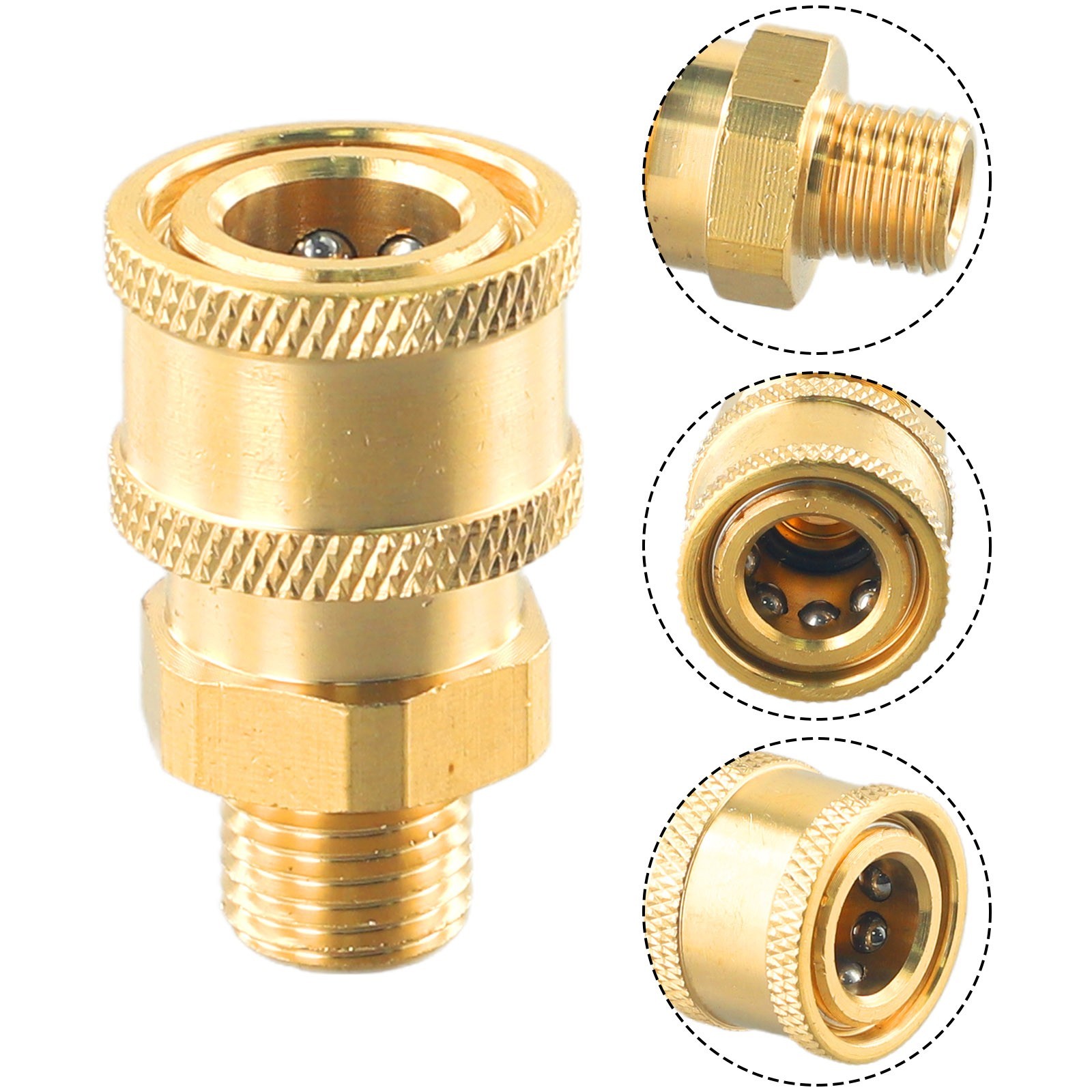 Brand New Pressure Washer Quick Connect Quick-plug Replacement Spray Tough