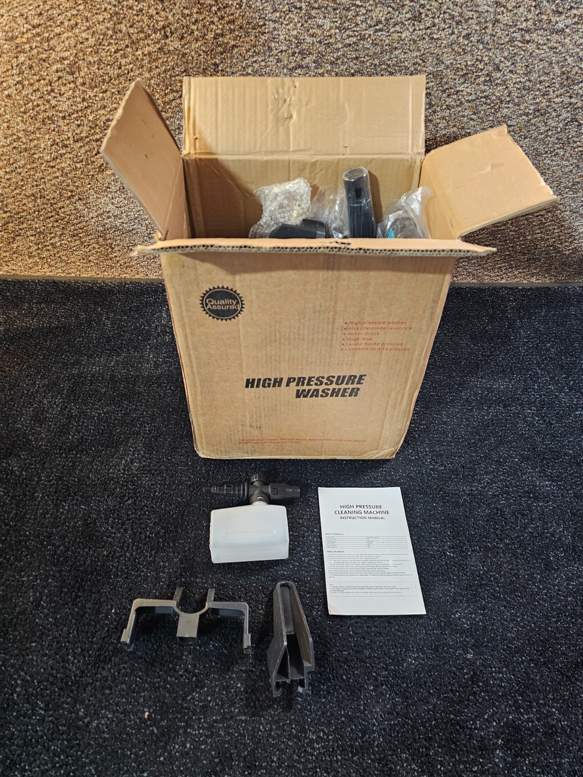 Car High Pressure Washer, 4000PSI Electric Pressure Washer 2.4GPM 1612240017811