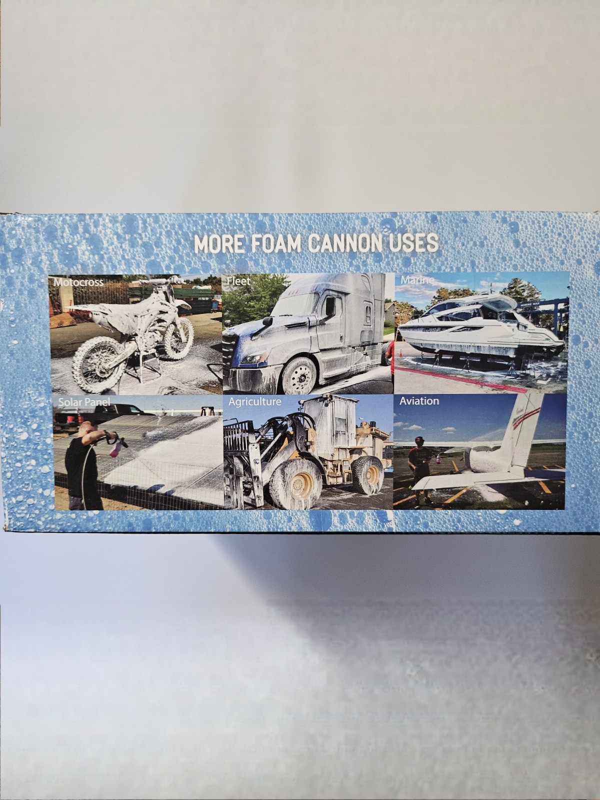 MTM Hydro Magnum28 Foam Cannon Kit with Stand Up Bottle