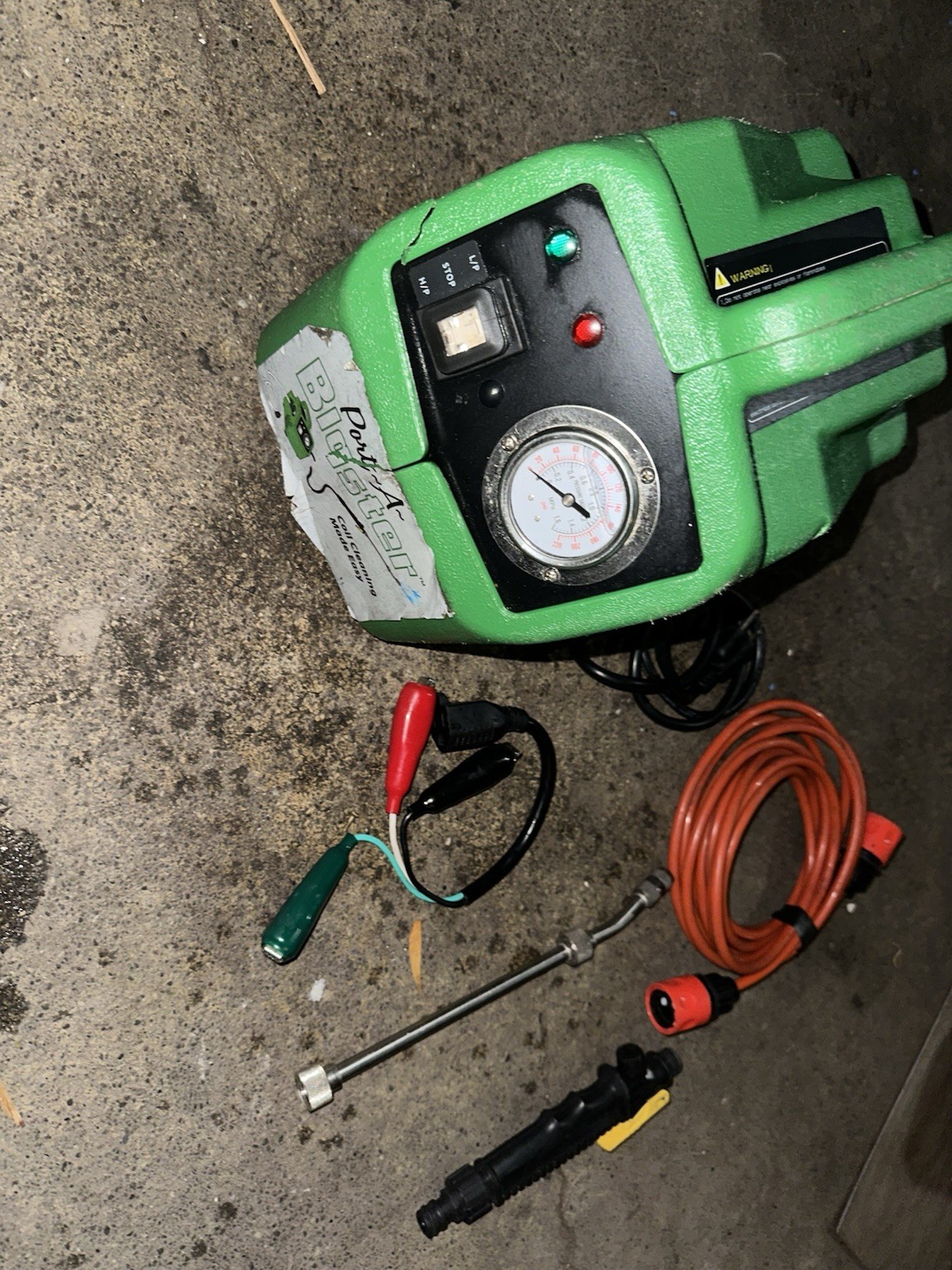 New ZPB140 Port A Blaster HVAC Coil Cleaning Portable Pressure Washer Coil Je…