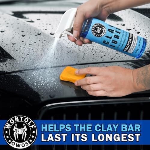 Wontolf Clay Bar Kit, Complete Clay Bars Auto Detailing Clay Luber Lubricant Car