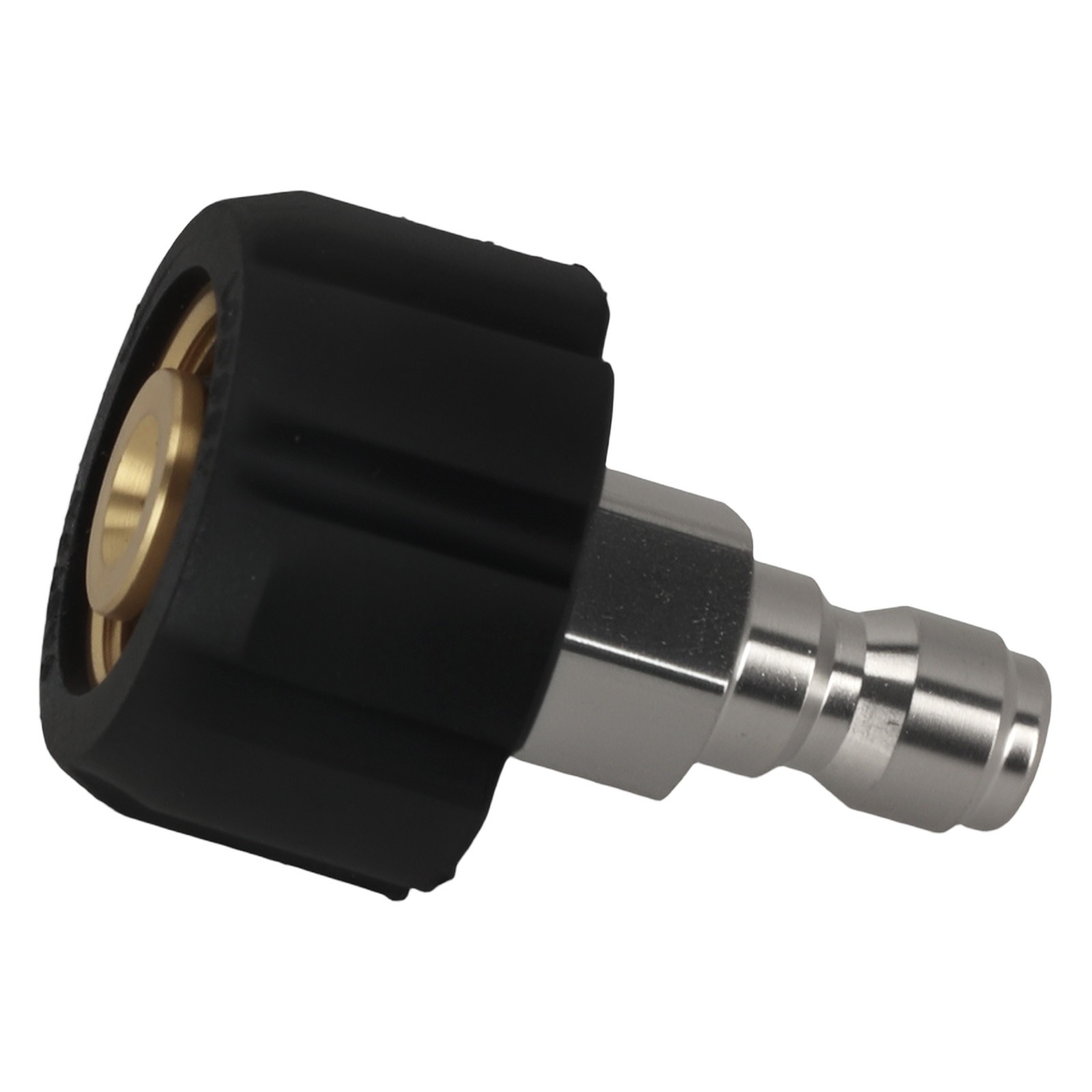 2 Pcs M22-14mm Female to 1/4″ Quick Connect Male Pressure Washer Adapter 5000PSI