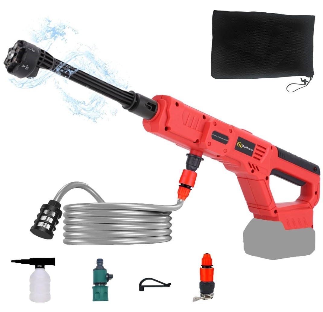 Cordless Pressure Washer for Milwaukee M18 Battery, 900 PSI Portable Power Washe