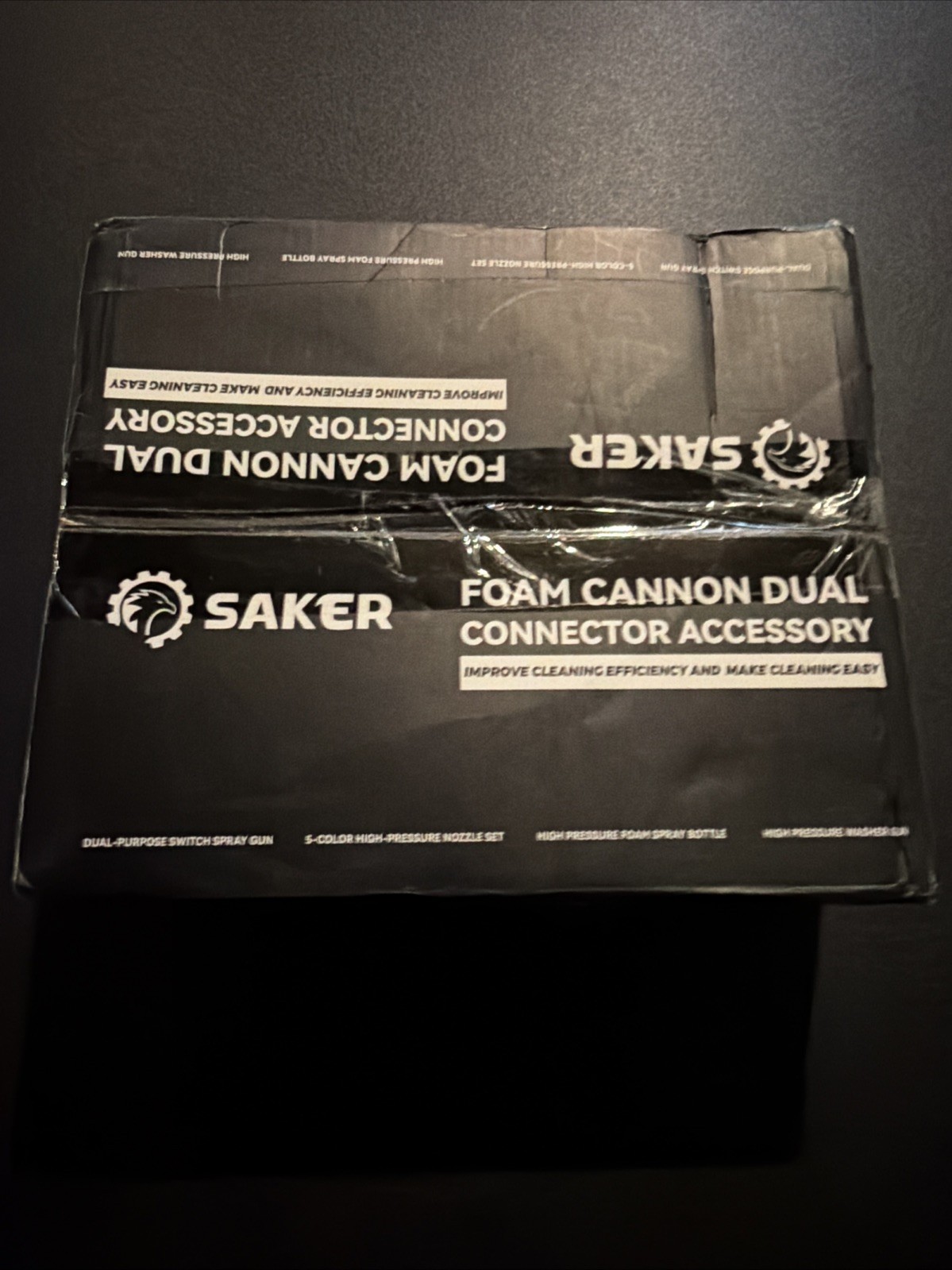 Foam Cannon Dual Connector Accessory, 1/4 Inch Quick Connector, 5 Wand Set