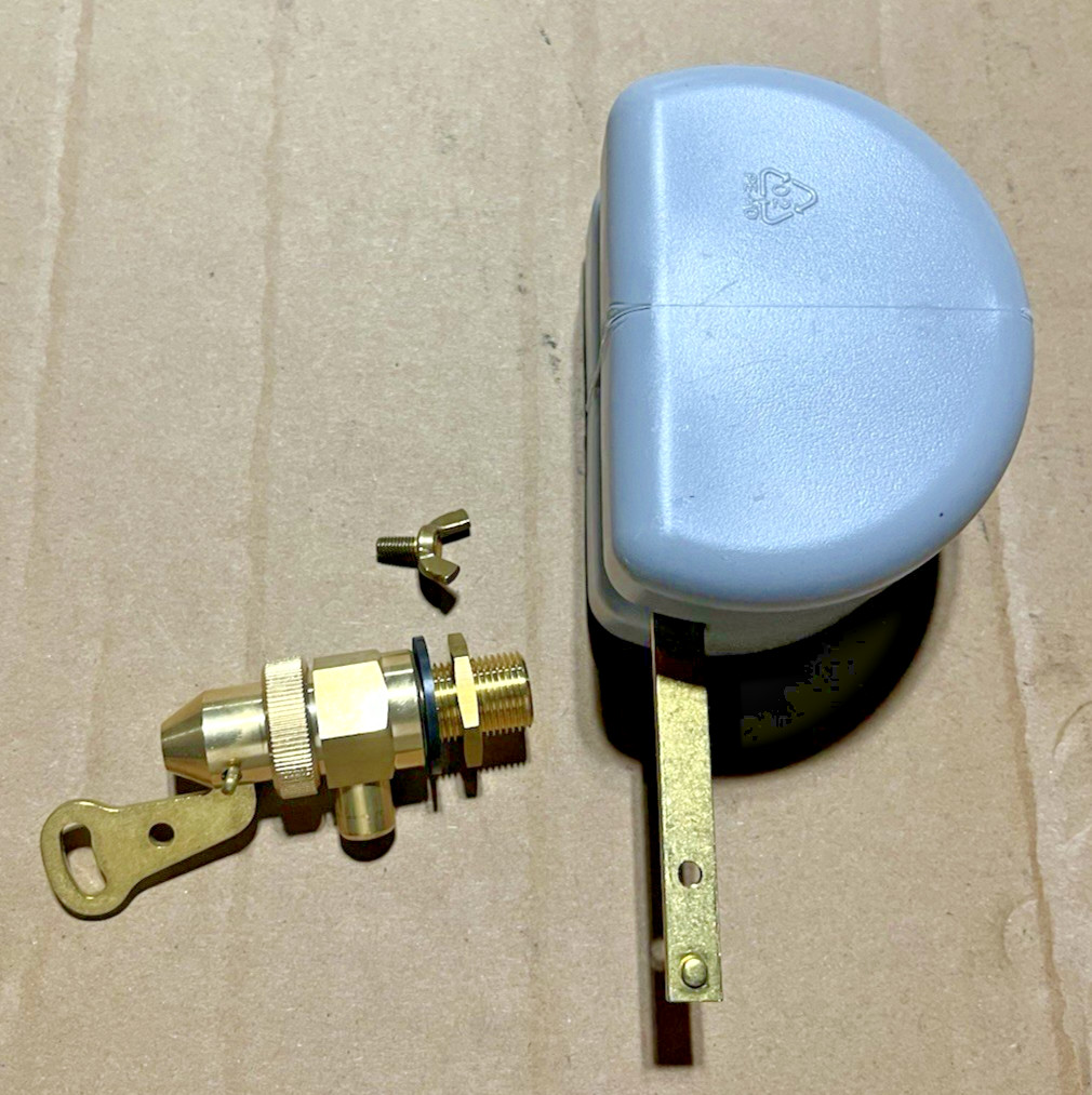 Float Tank Valve 3/8” NPT Brass Adjustable Pressure Washer Float Valve