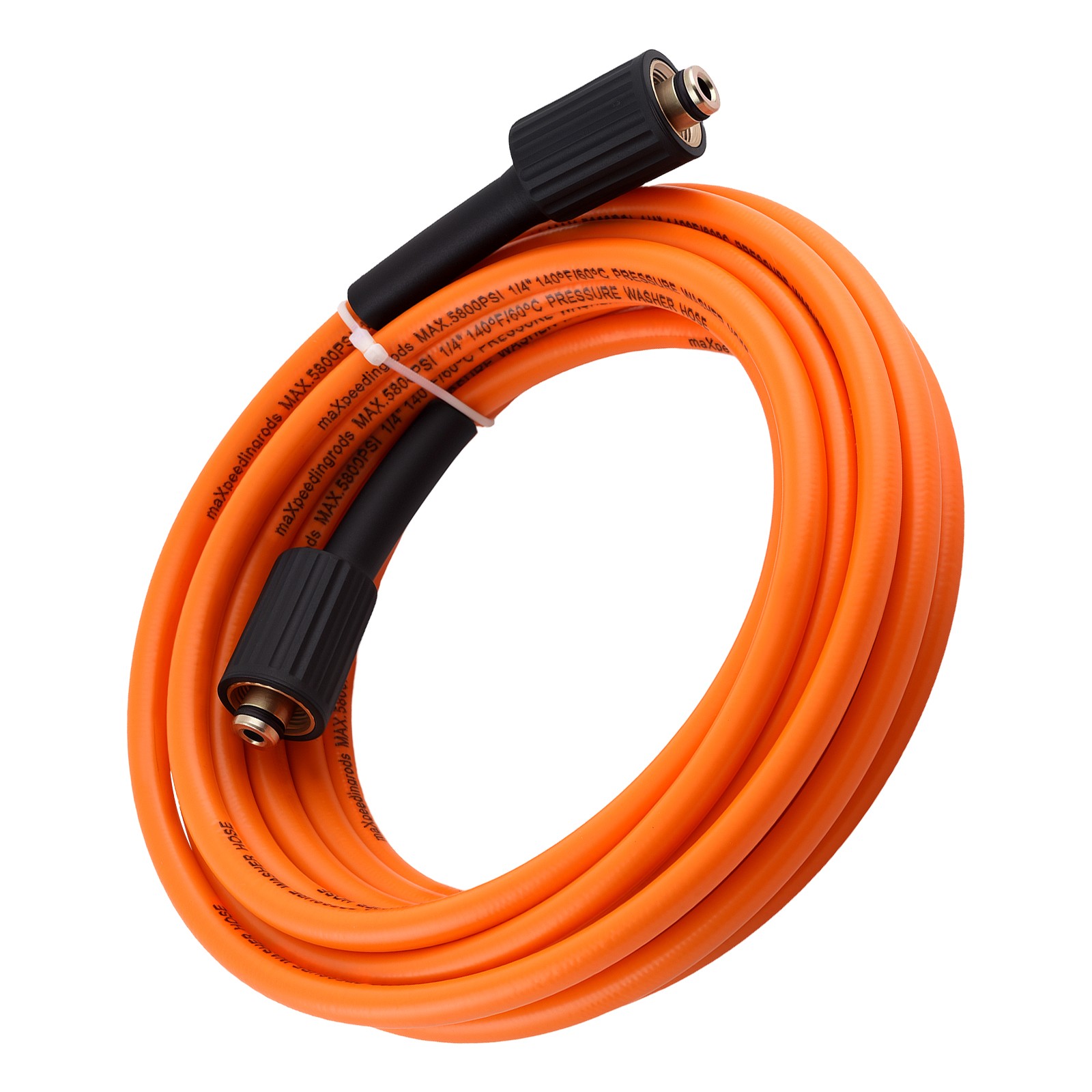 25FT Pressure Washer Hose 5800PSI 1/4″ Quick Connect Kink Resistant High Quality