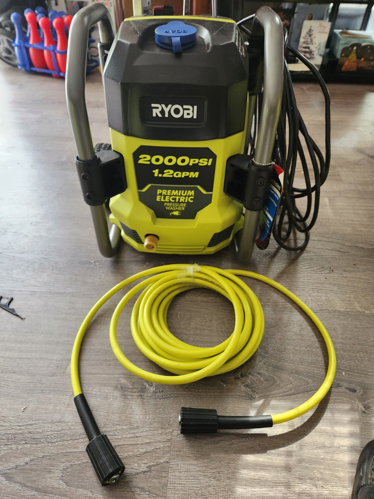 Ryobi 2000 PSI 1.2 GPM Corded Electric Cold Water Washer Hose RY142022