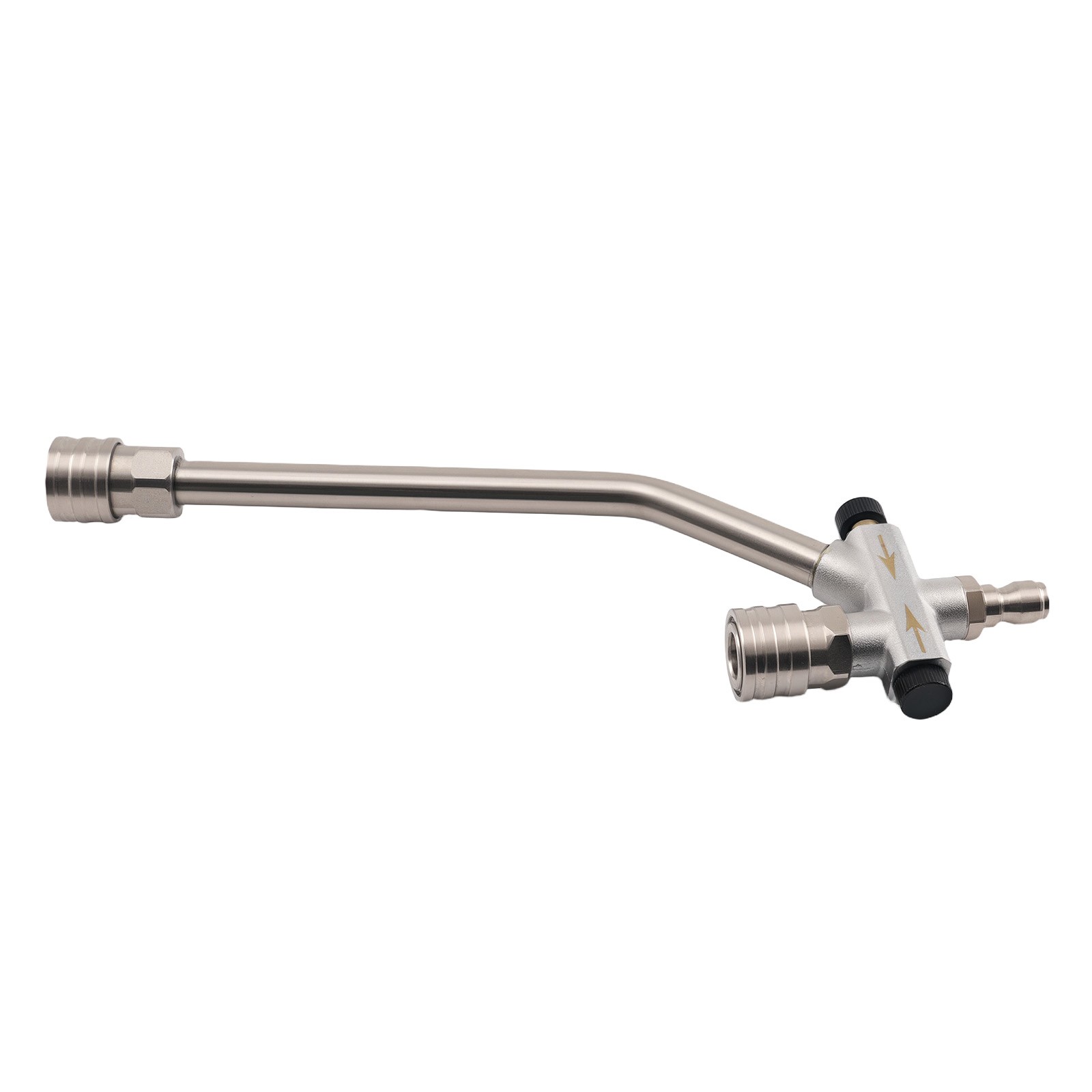 Pressure Washer Foam Lance Dual Use & 5 Spray Nozzles 4000 PSI 1/4″ Stainless