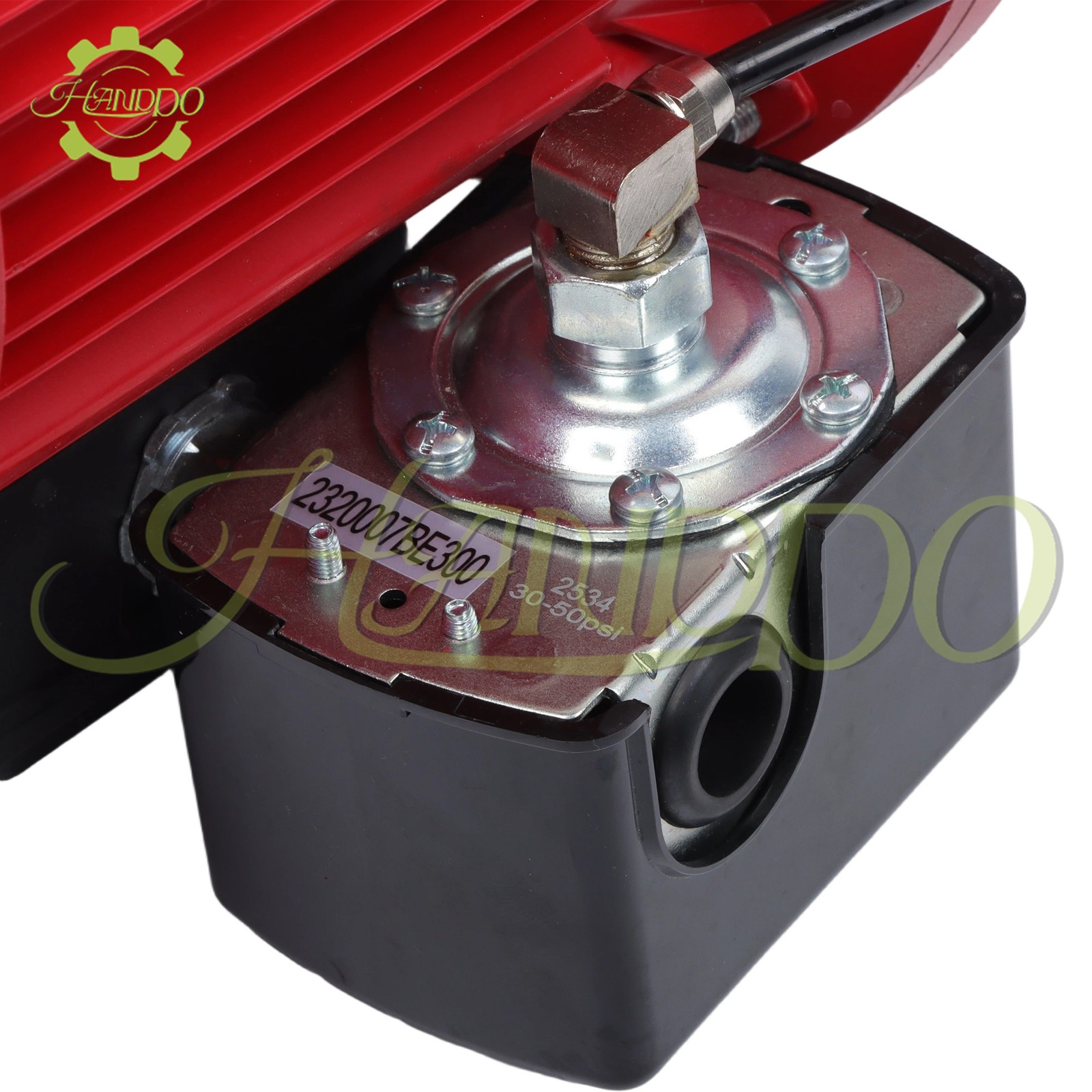 Shallow Well Jet Pump 3/4 HP 13 GPM, Cast Iron, 115/230V Dual Voltage, Red