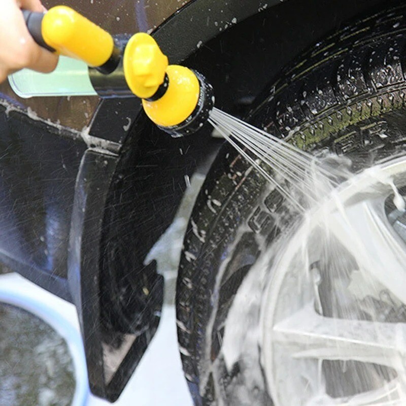 Automatic Foam Water Gun High Pressure Nozzle Jet Car Wash Hose Cleaning Tool