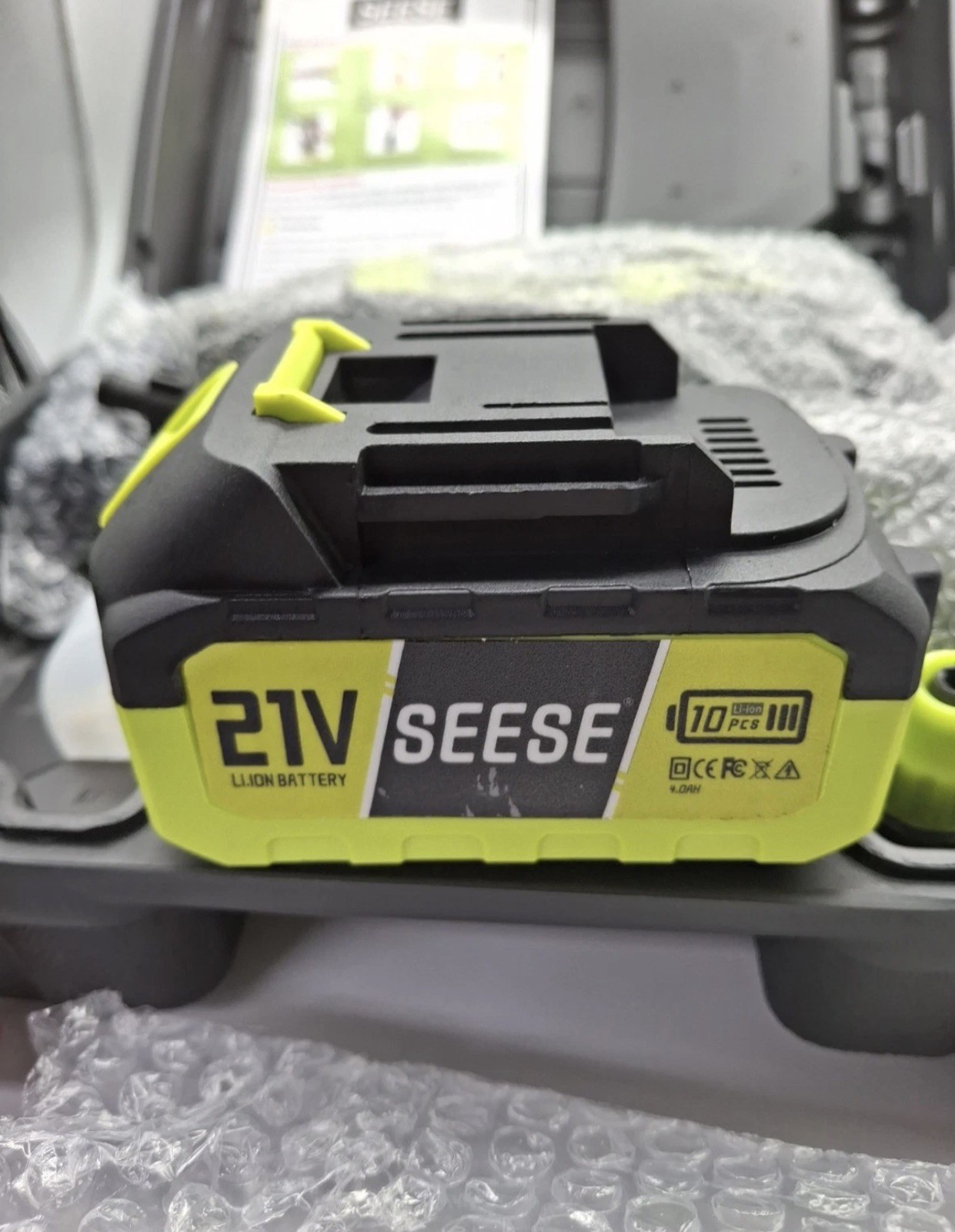 SEESE 800 PSI Water Pressure Washer Cordless Portable Pressurized Hose Car Wash