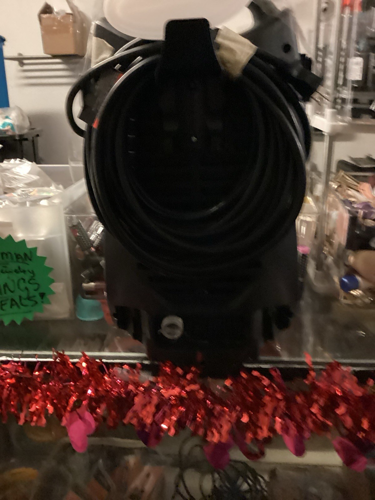Corded Electric Cold Water Pressure Washer, Black/Green, Hose, Carry Handle