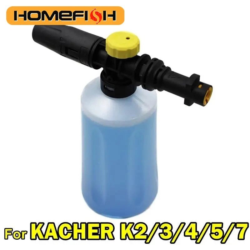Car Cleaning Wash Pressure Washer Snow Foam Lance Cannon Sprayer Gun Soap Bottle