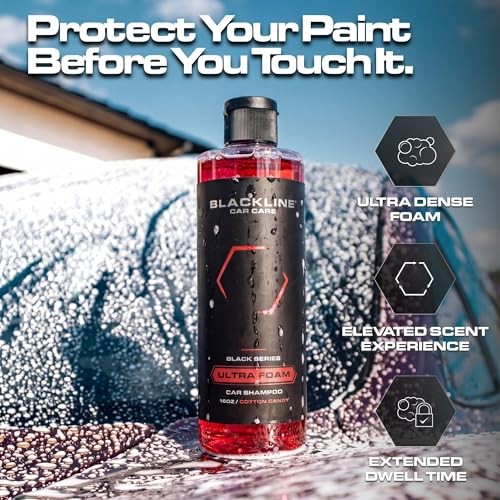 Automotive Extreme Foaming Car Shampoo – 16 Fl Oz (Pack of 1) Cotton Candy
