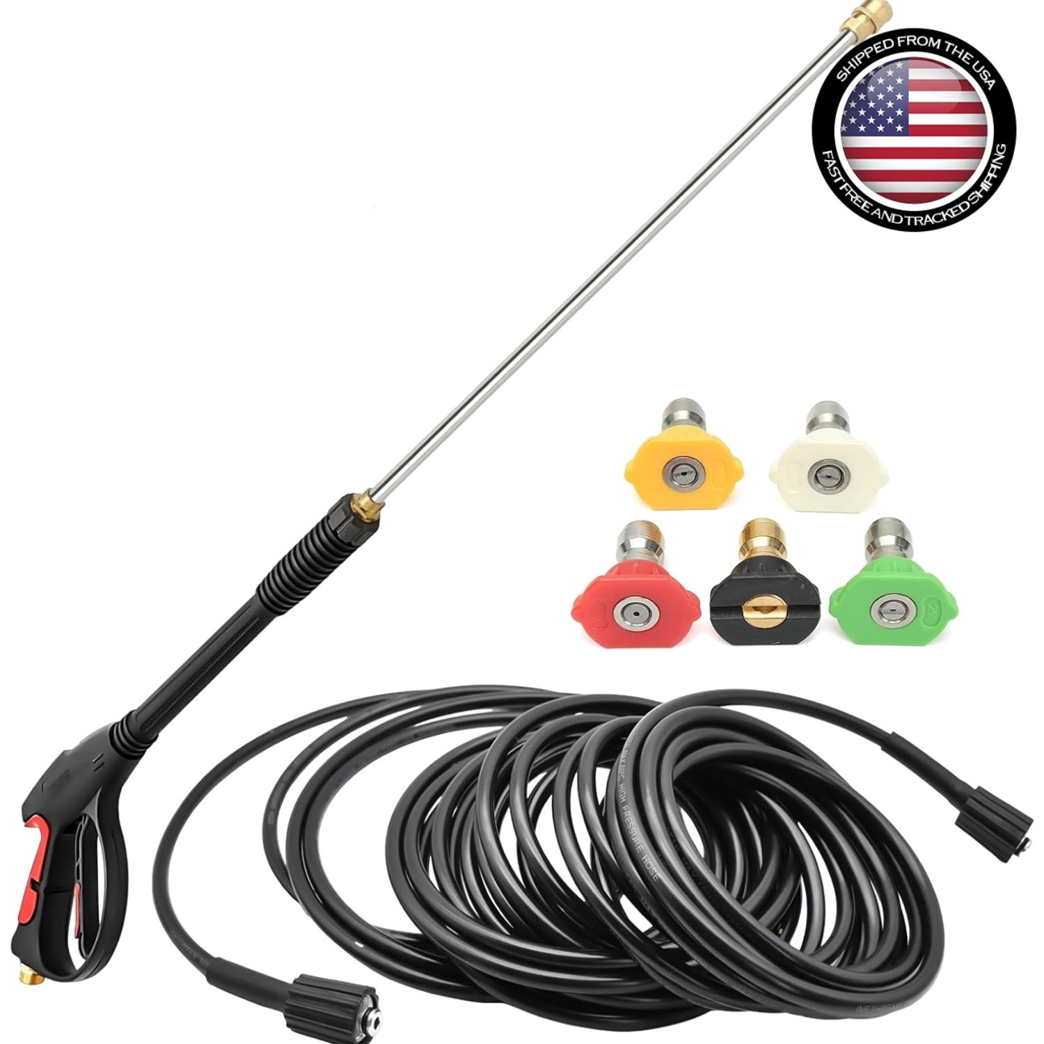Pressure Washer Gun and Hose Kit