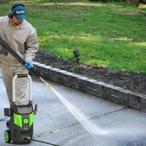 4800 PSI Electric Pressure Washer w/ Foam Cannon & 4 Nozzles – Car & Patio