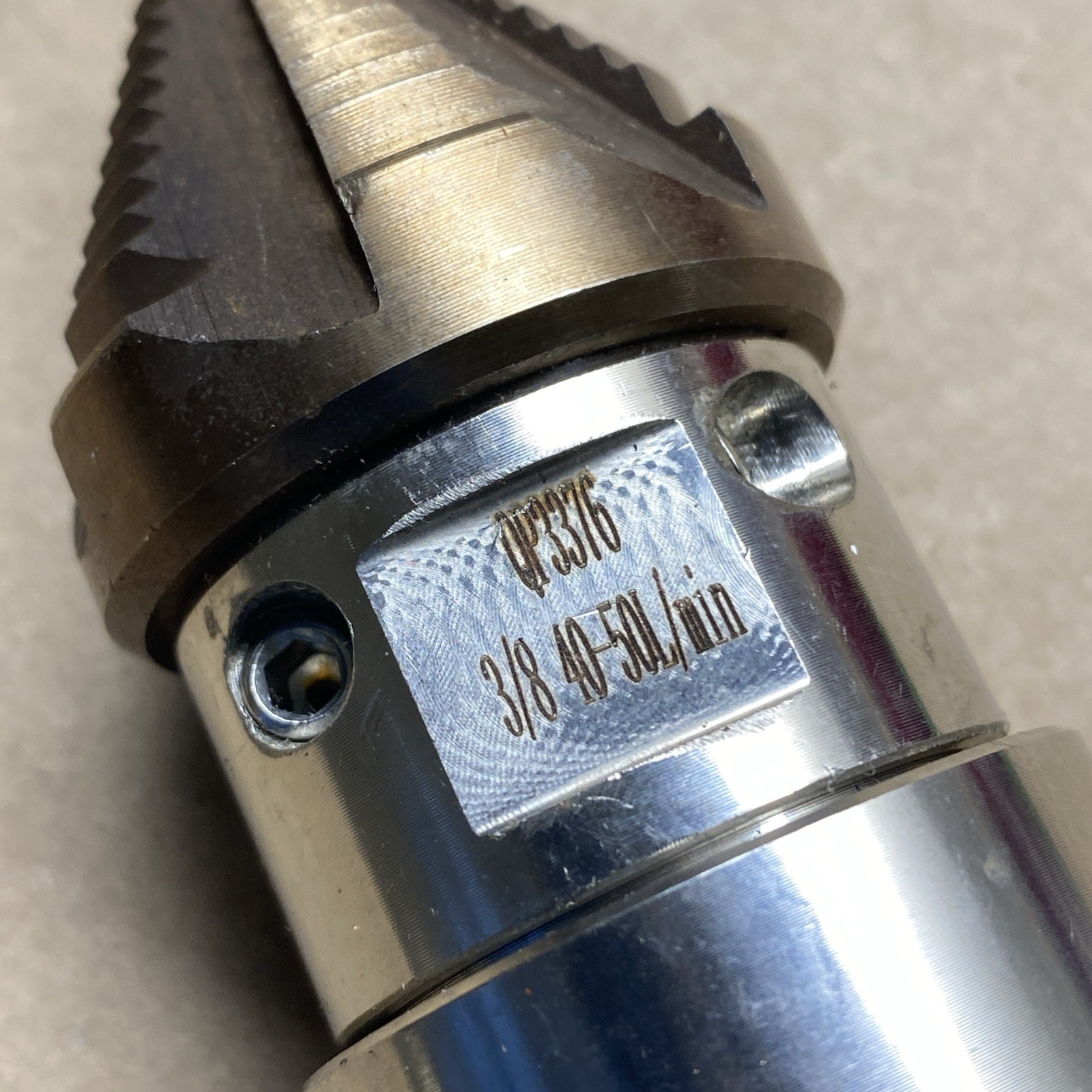 INDUSTRIAL ROTARY NOZZLE HIGH PRESSURE NOZZLE QP3376 3/8″ 40-50L MIN