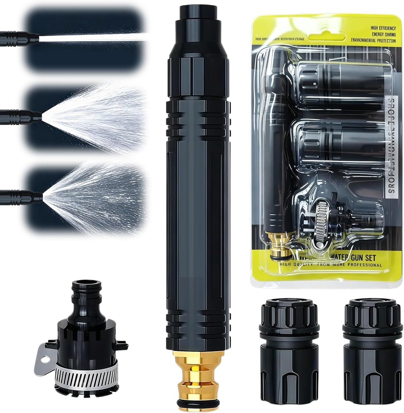 Home High Pressure Car Wash Water Gun, 2026 Upgraded Home High-Pressure Car Wash