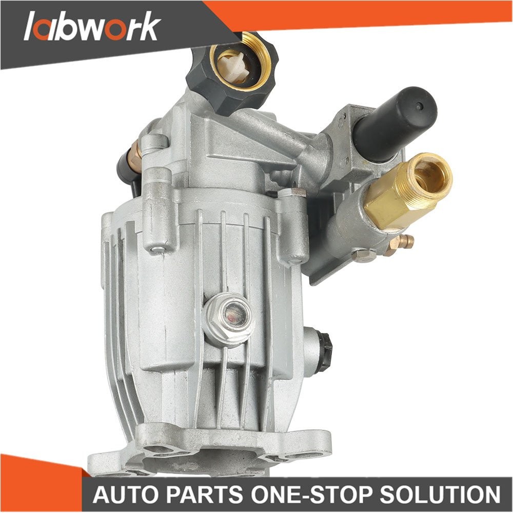Labwork Pressure Washer Pump 3/4 HorizShaft MAX 3000 PSI 2.5 GPM Oil Sealed