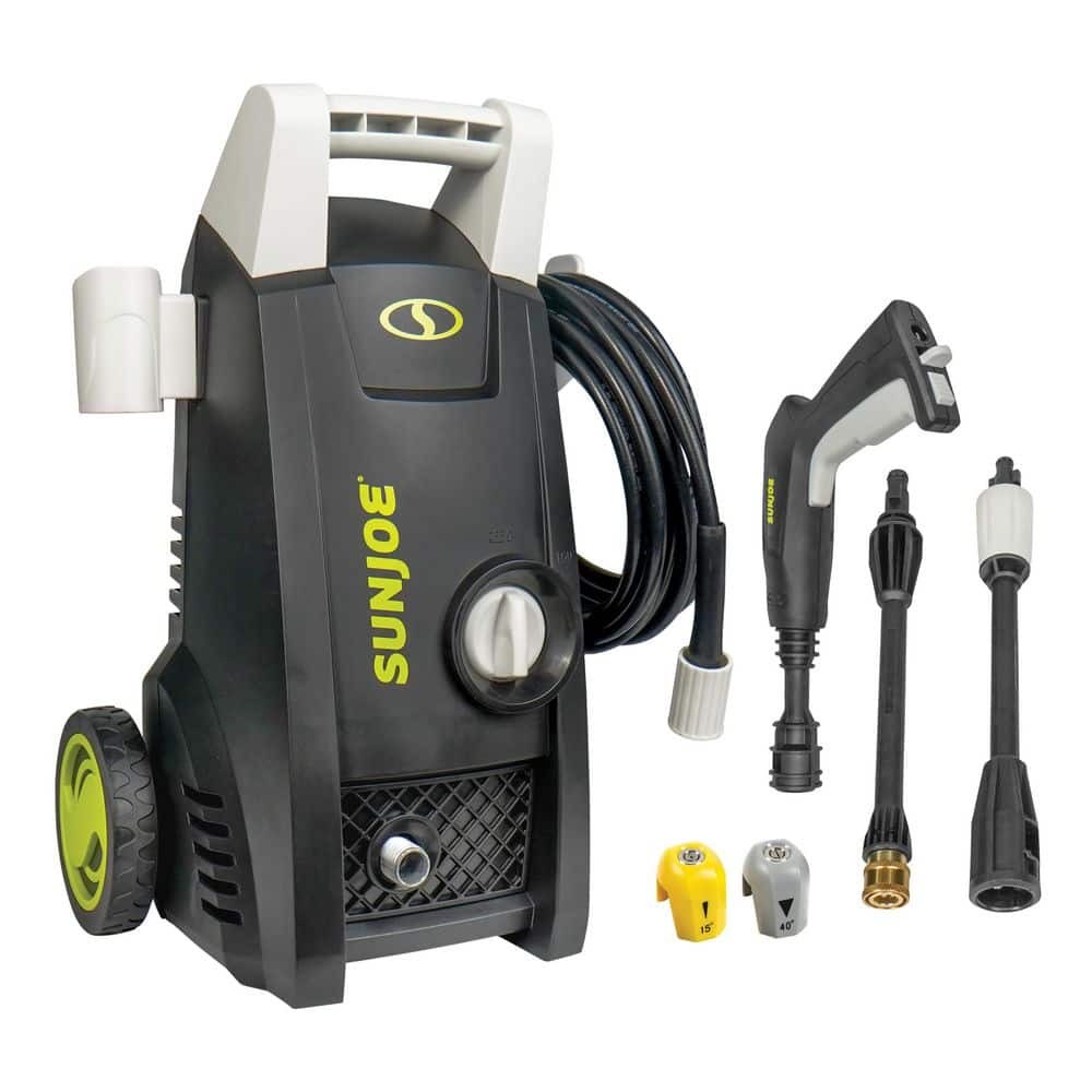 1600 PSI Electric Pressure Washer Portable Power Washer 1.09 GPM Cold Water