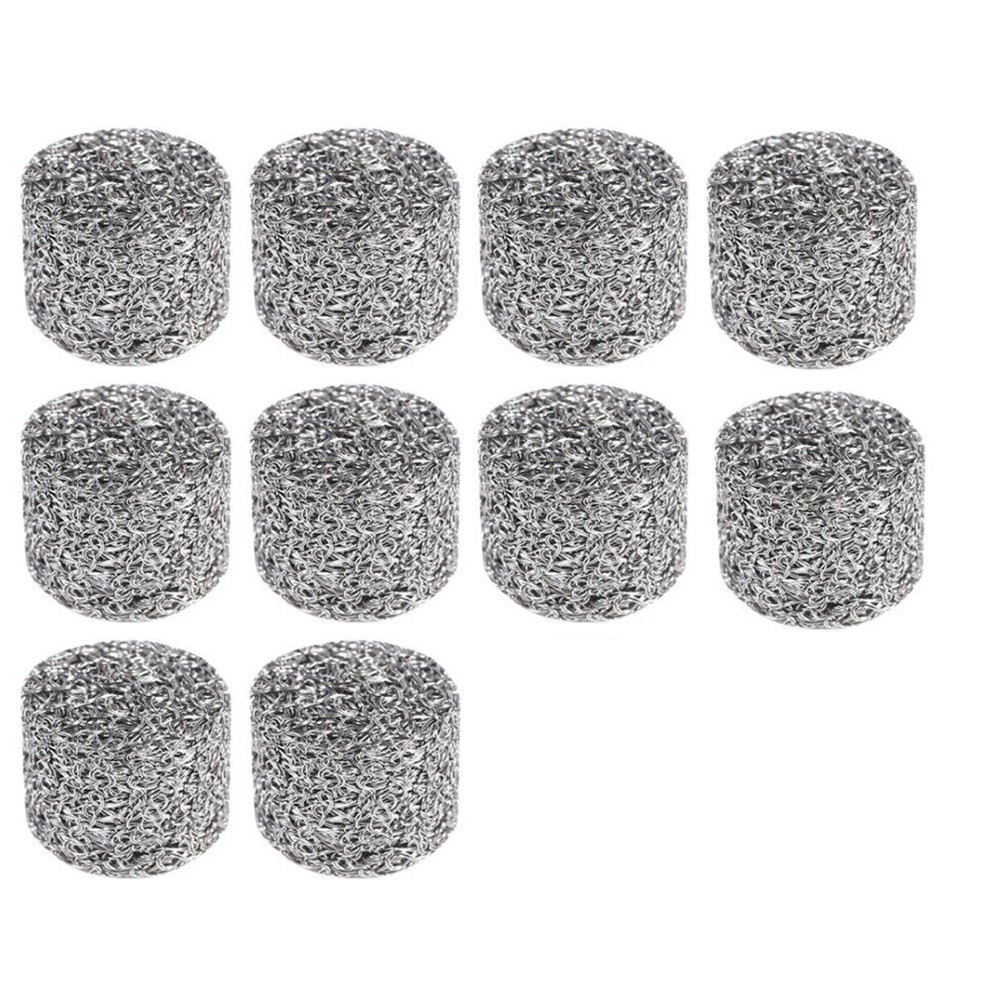 10 Pcs Stainless Steel Replace Pressure Washer Snow Foam for Mesh Gauze