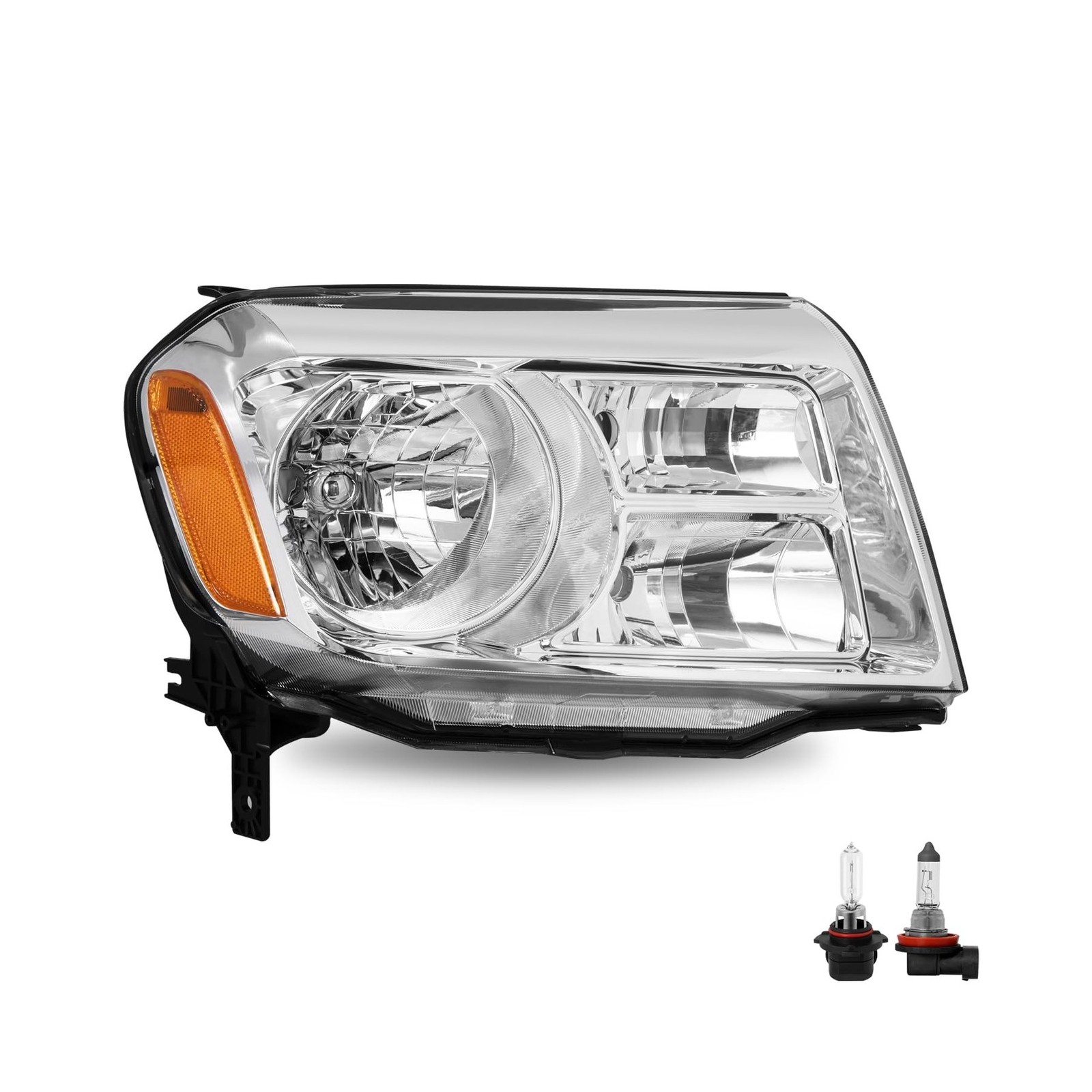 SOCKIR Headlight Assembly [Bulbs Included] Fit 2012 2013 2014 2015 Honda Pilo…