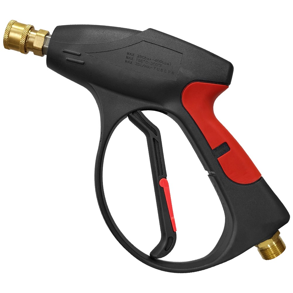 4000 PSI High Pressure Washer Gun Car Wash Foam Spray Short Wand +7 Nozzle Tips