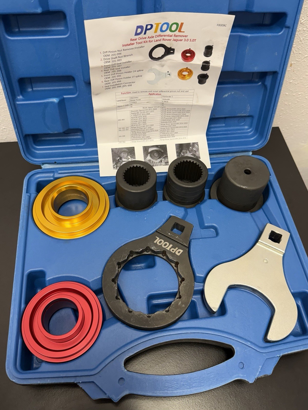 DPTOOL Rear Drive Axle Differential Remover Installer Tool Kit Rear Different…