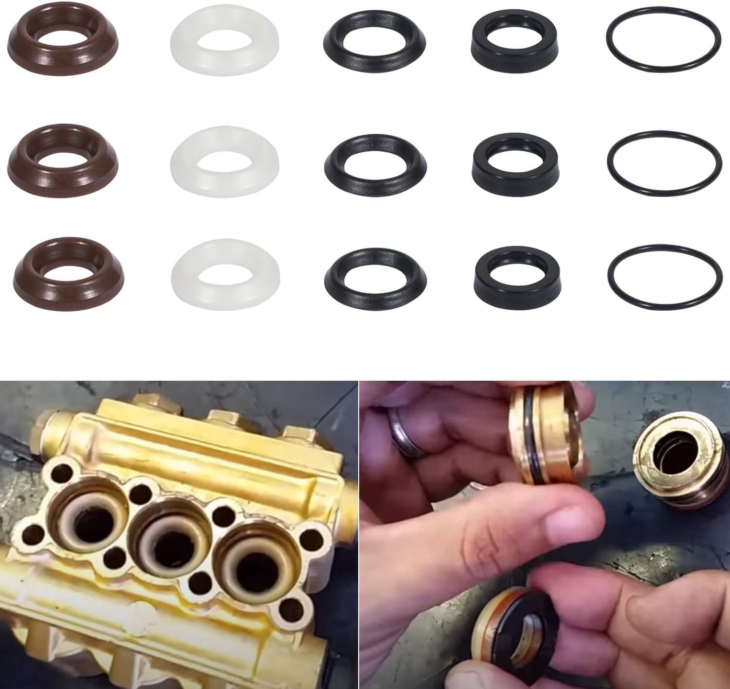 Comet ZWD ZWD-K Pump Seals 5019.0064.00, 5019006400 Pressure Washer Seal Kit