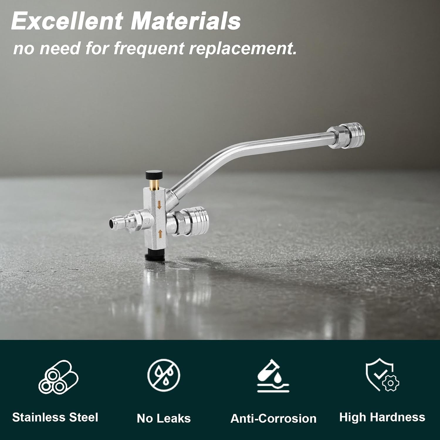 Dual Connector Lance Pressure Washer Foam Cannon Attachment Power Washer Soap