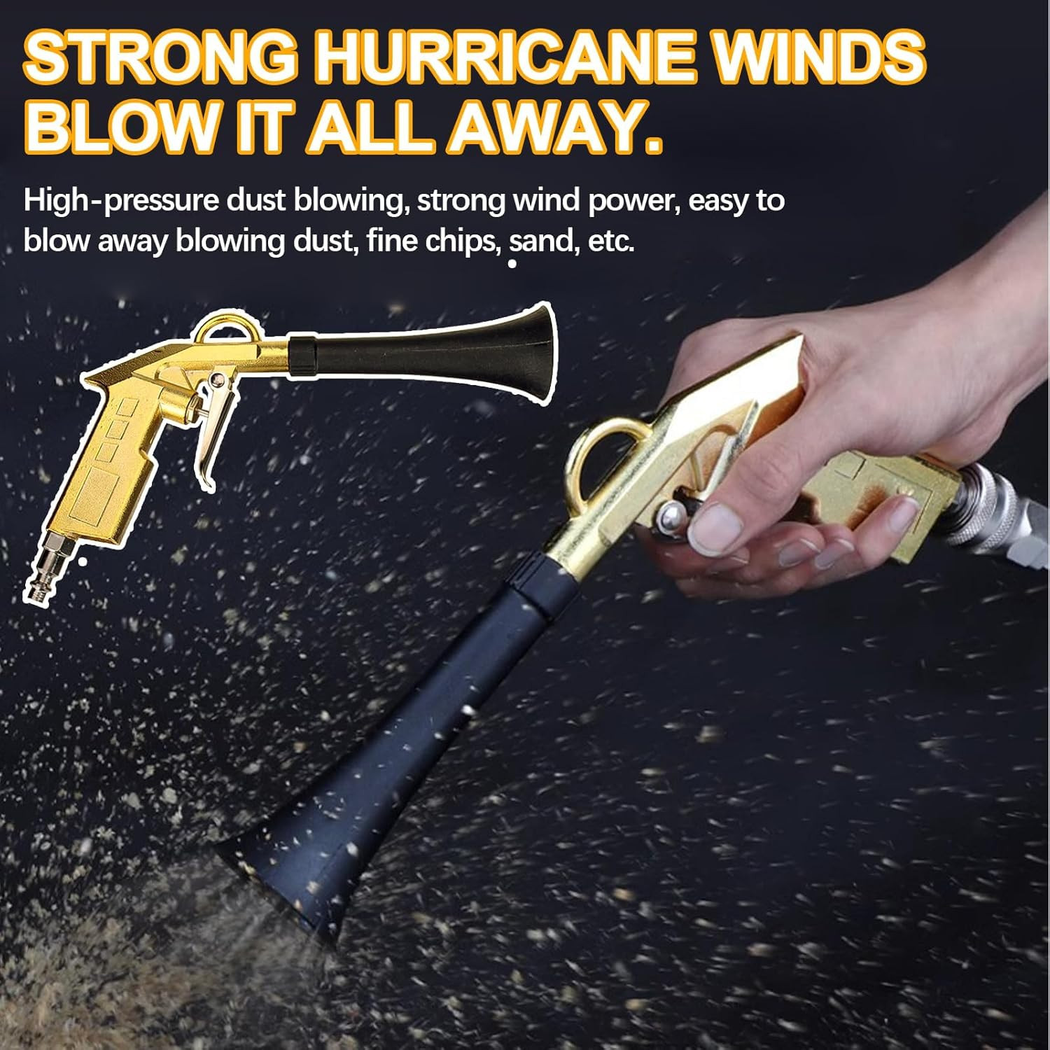 QZQUFJ Air Compressor for Car Detailing Detailing Tool, High Pressure Air Gun