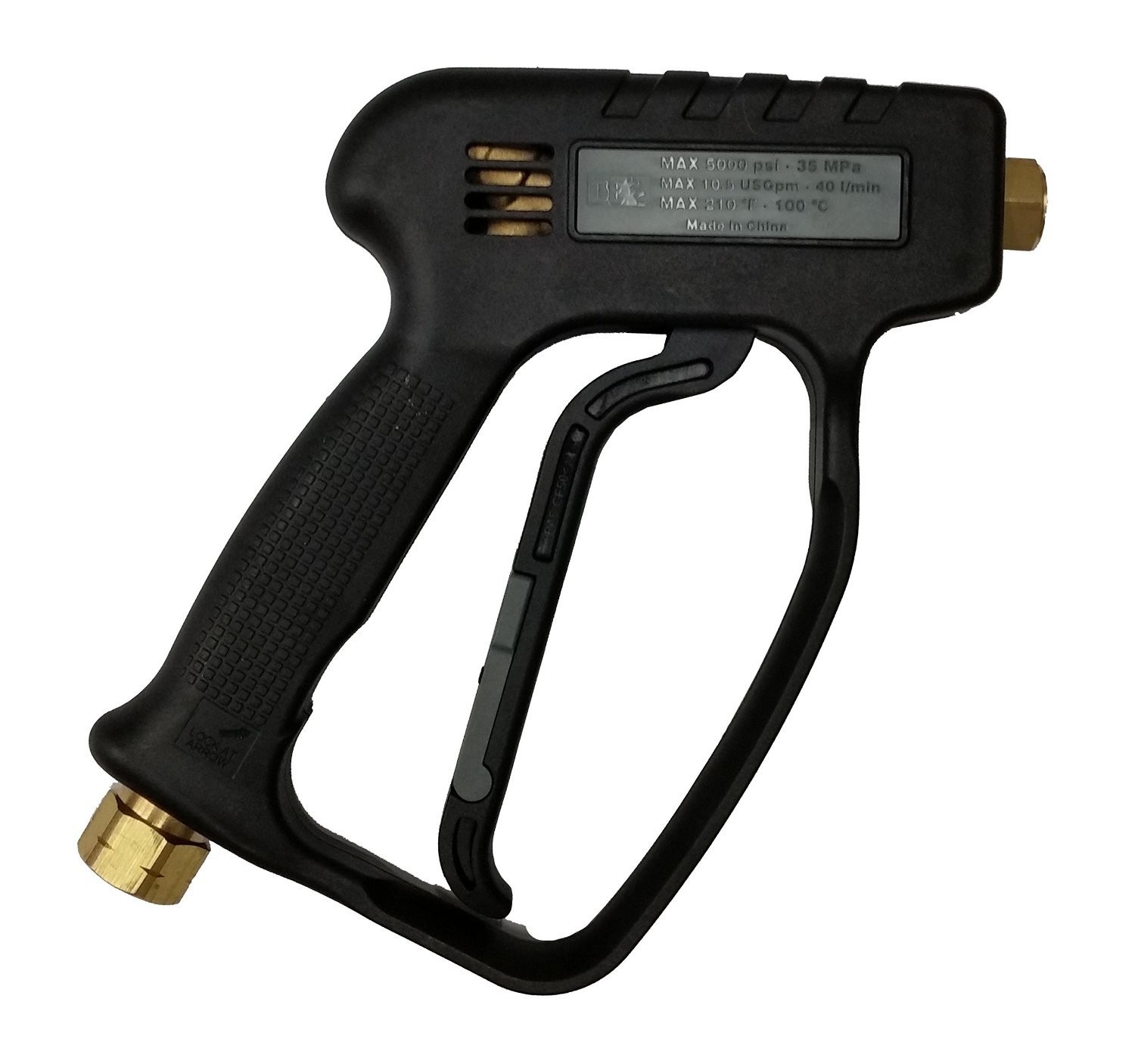 5000 psi Industrial Spray Gun, 10.5 GPM, 3/8″ FNPT Inlet, 1/4″ FNPT Outlet