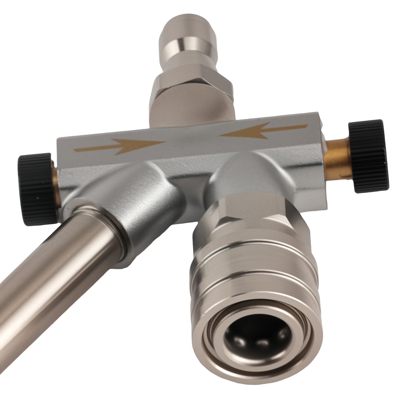 Pressure Washer Dual Use Bar for Foam Gun Extension Wand 1/4″ Quick Connect