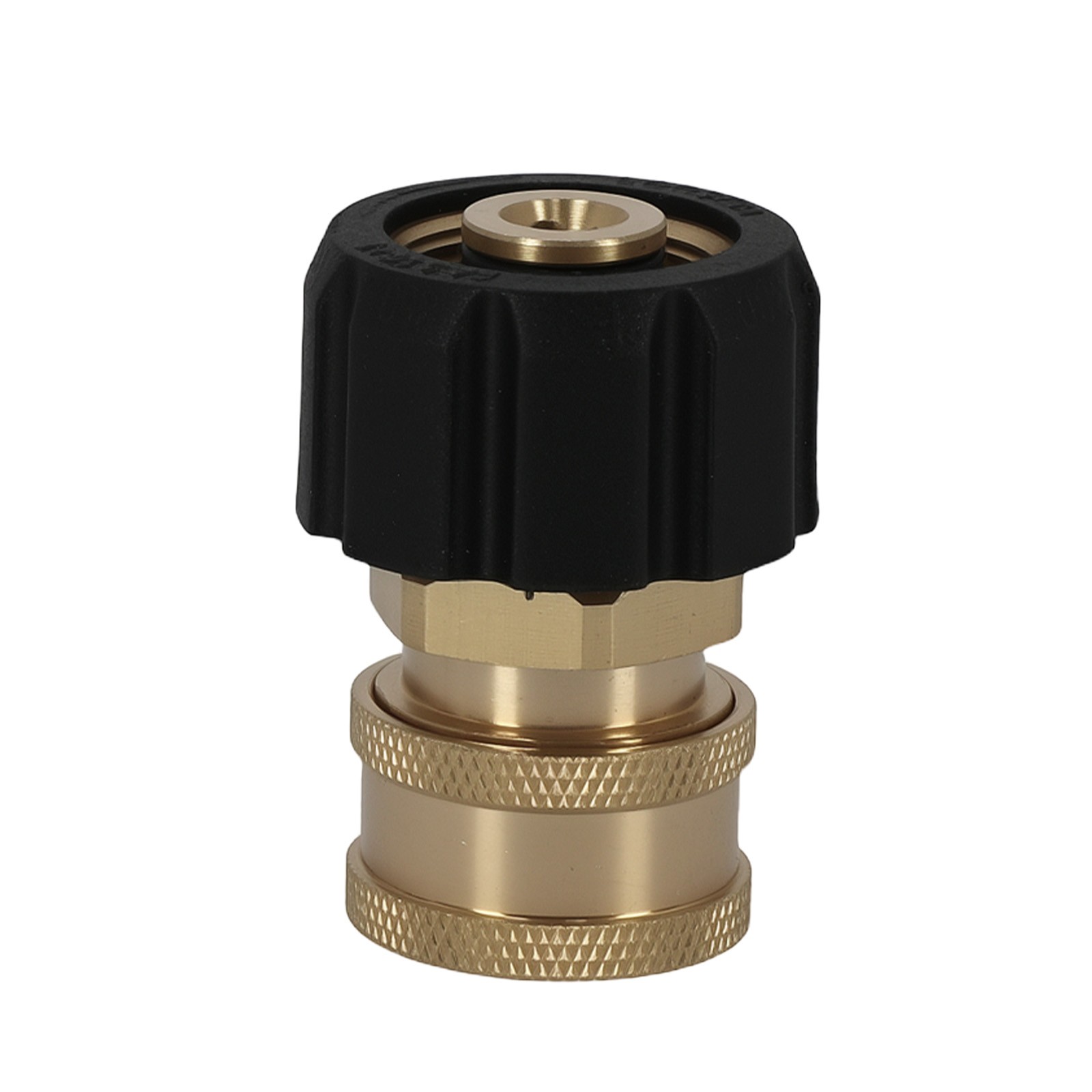Brass Pressure Washer Adapter M22-14mm Female 3/8″ Quick Connect 5000 PSI