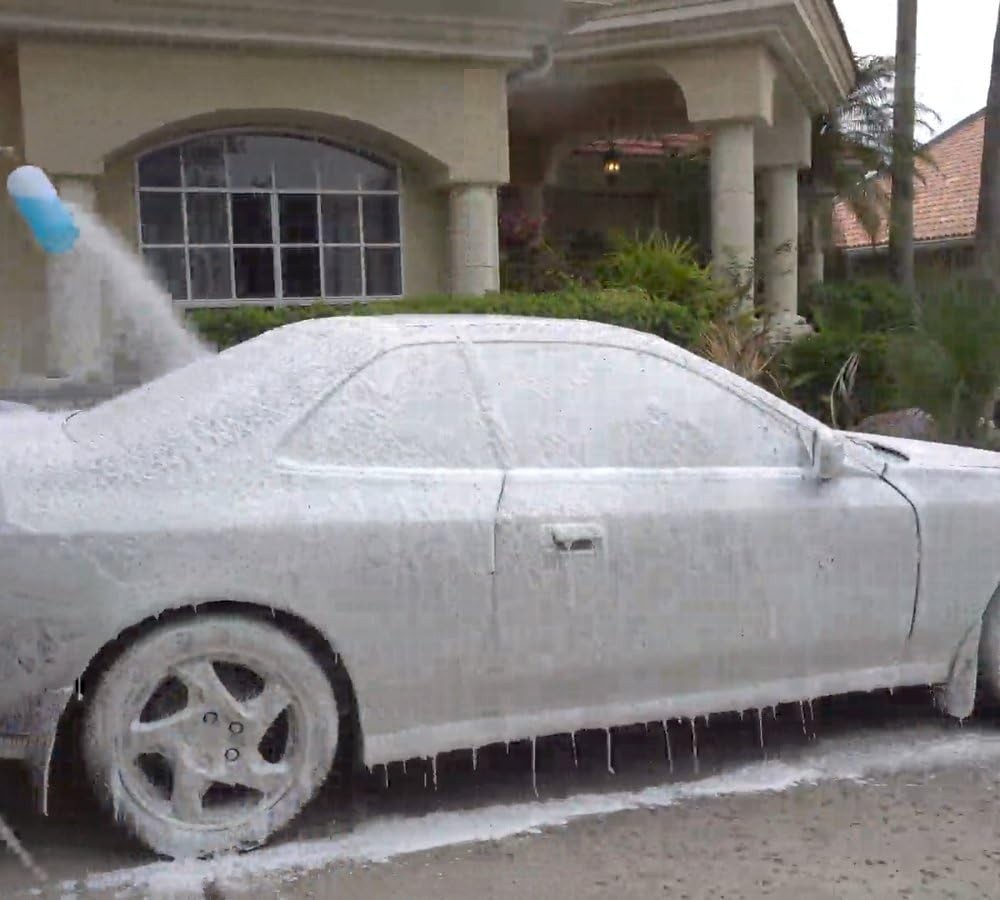 Foam Cannon, Heavy Duty Car Foam Blaster Adjustable Snow Foam