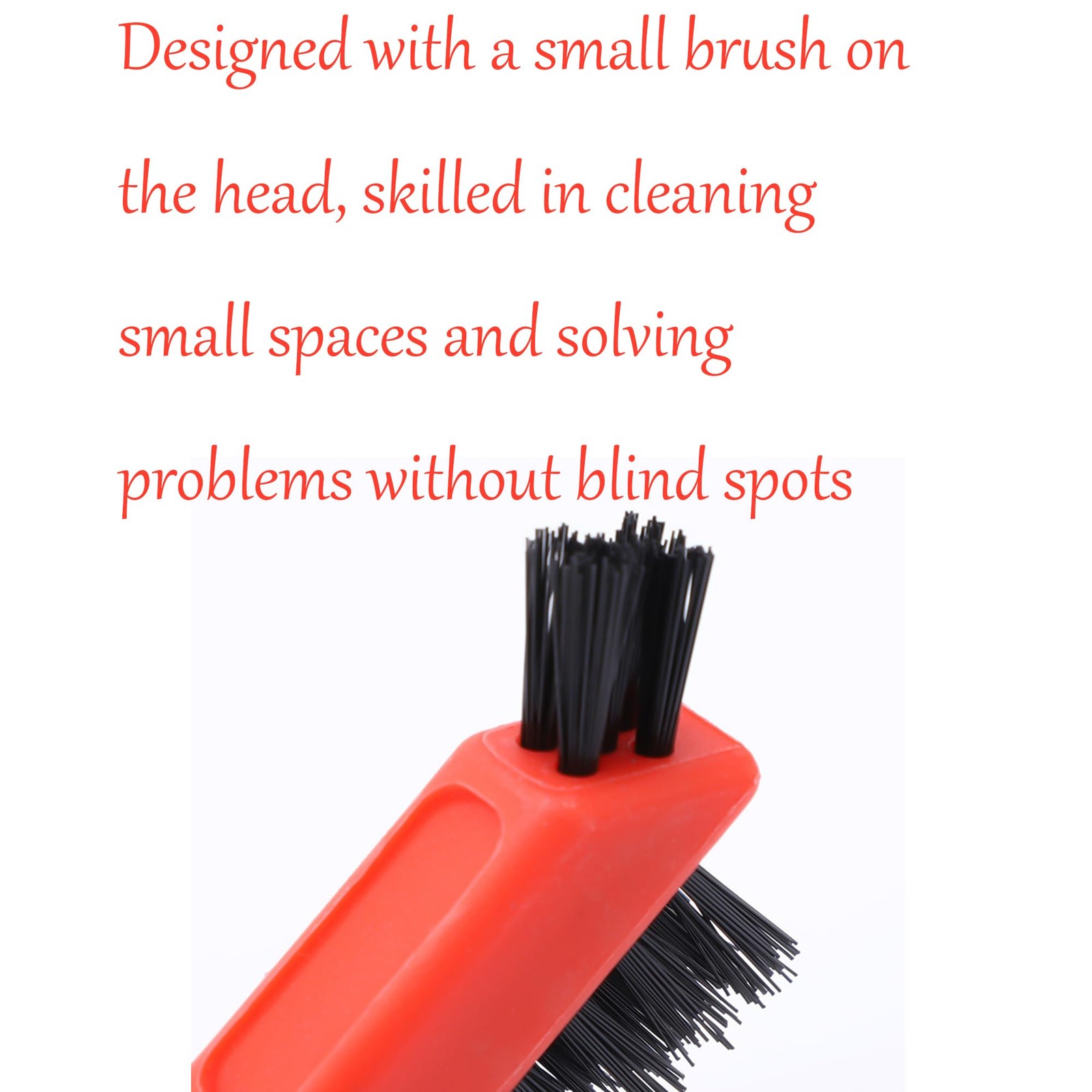 3pcs Nylon Cleaning Brushes Small Wire Brush Set for Rust Red