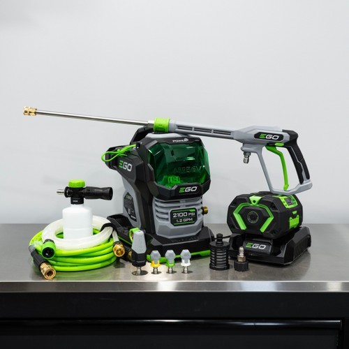 EGO Power+ 2105 Compact Cordless Pressure Washer | Level 2 Detailing Kit MTM