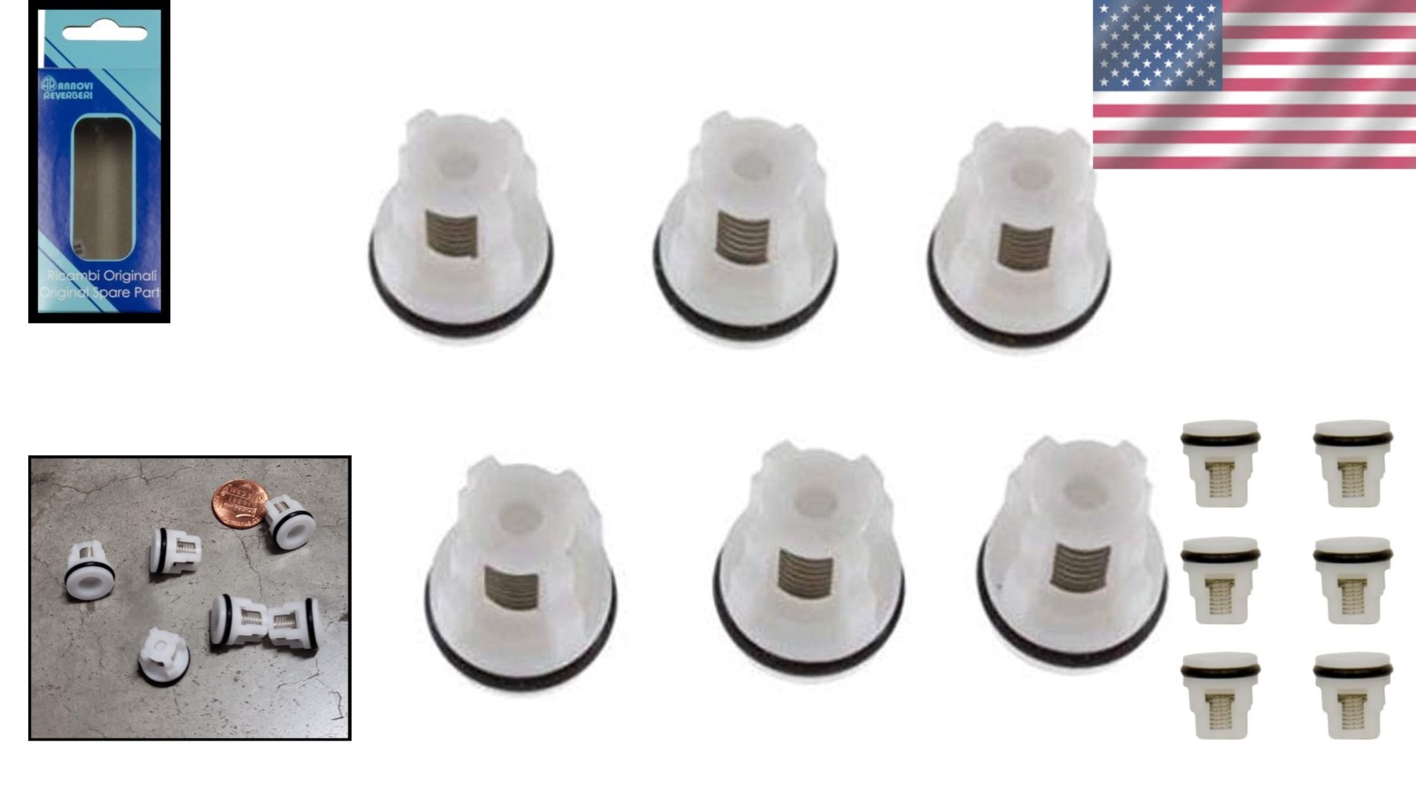 EZ Start Valve Kit, AR2233 Replacement, RMW Pumps, 6 Pack